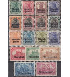 Memel Nr. 1-17