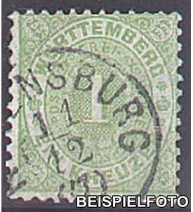 Wrttemberg Nr. 43 gestempelt